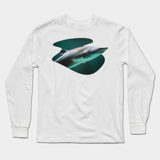 Shark underwater Long Sleeve T-Shirt